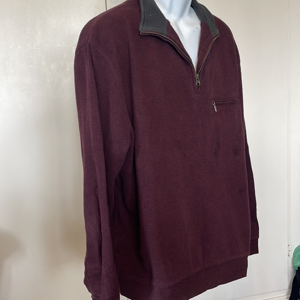 PENDLETON 💯cotton men’s Jacket red color (burgundy ) size XL” - Picture 3 of 16